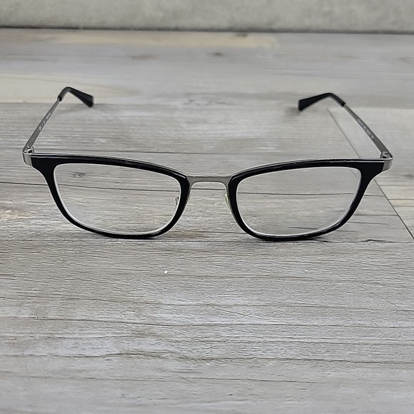 Ray-Ban Eyeglasses Mens RB 6373M 2502 52-20-145 Black Silver FRAMES‎ ONLY - Picture 2 of 11